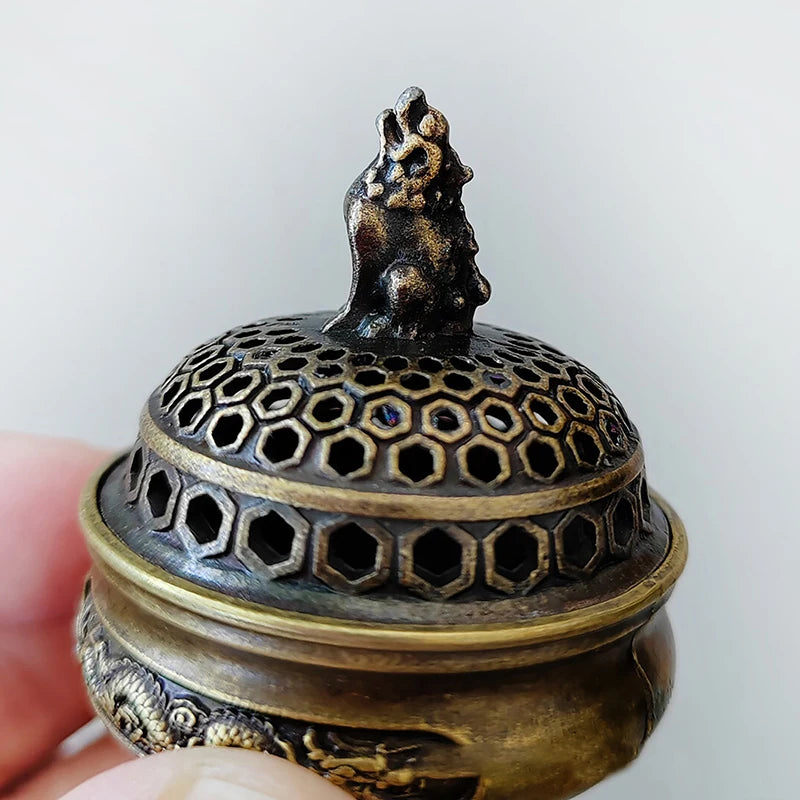 Incense Burner Lotus Flower Handmade