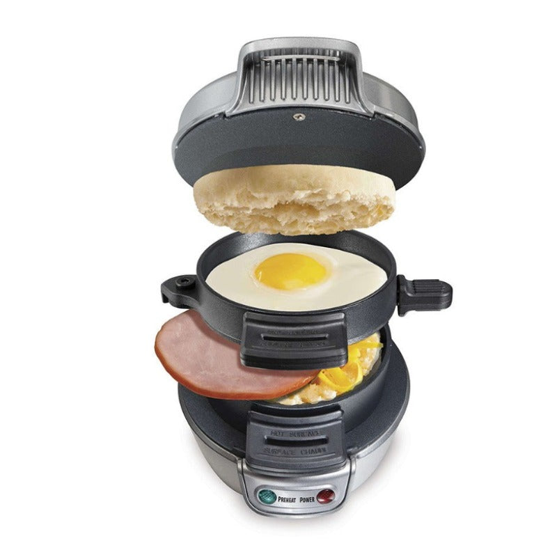 110V Hamburger Maker Sandwich Machine Fried Egg Toaster