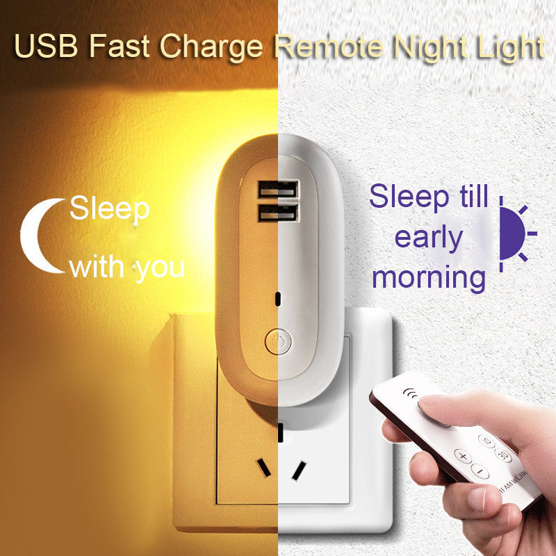 USB Remote Control Wall Lamp